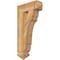 Ekena Millwork Olympic Arts & Crafts Rough Sawn Bracket, Western Red Cedar, 4"W x 14"D x 26"H BKT04X14X26OLY03RWR - alternate 1
